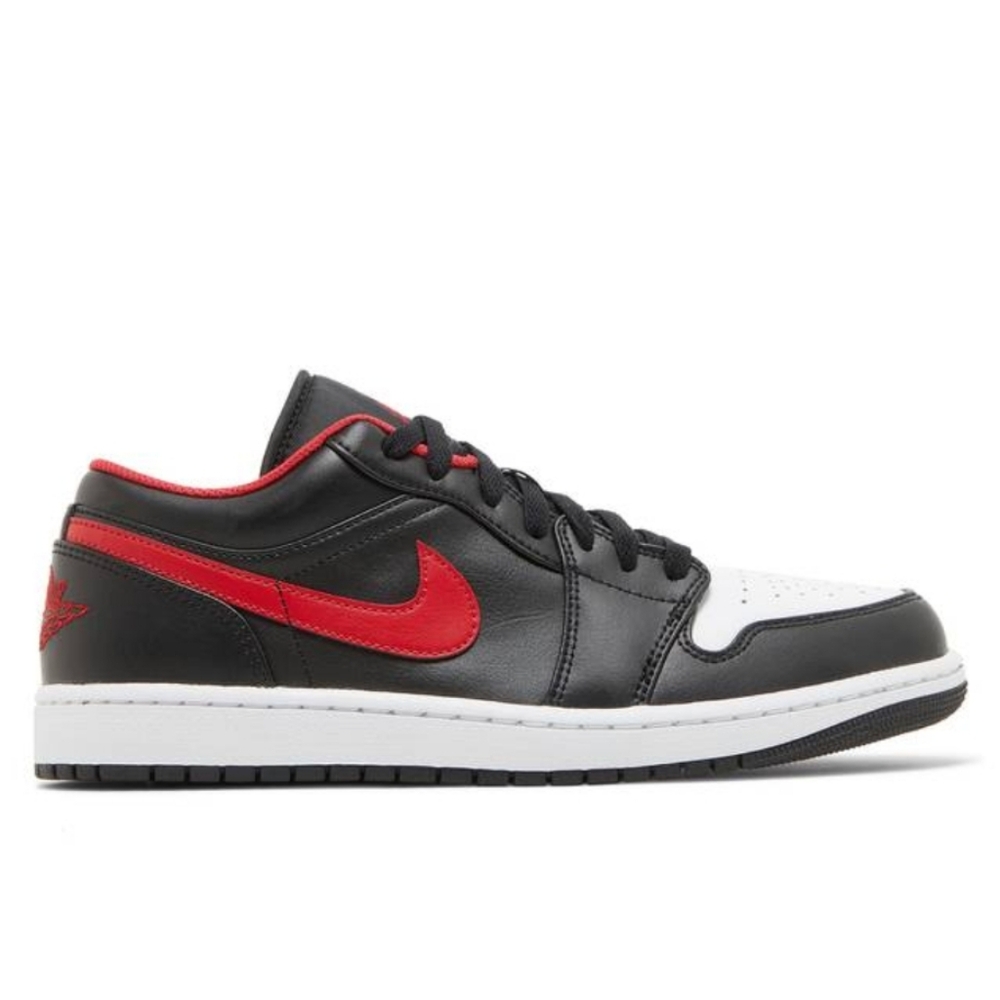 Air jordan 1 low 'white toe' men's 10.5 product code 553558 063